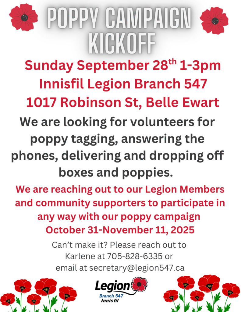 Poppy Campaign Kick off 2025